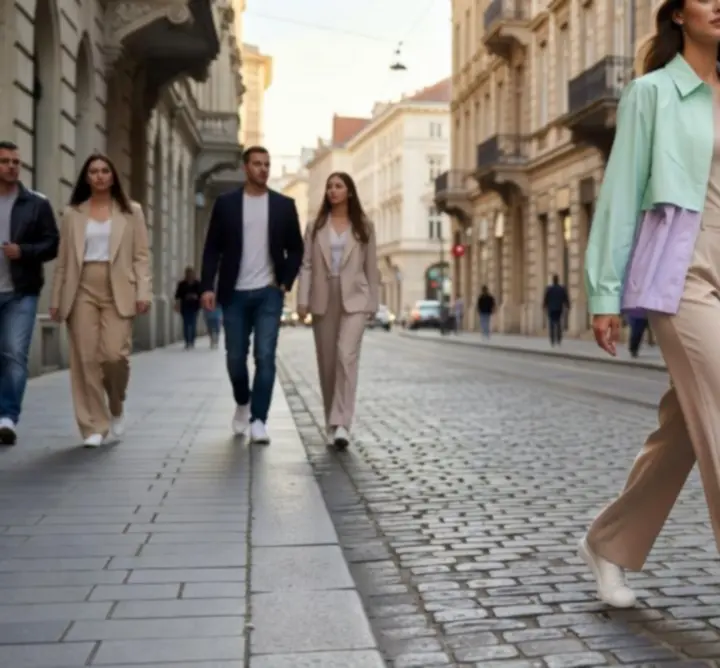 Napi street style outfit tavasz 2026 városi környezetben